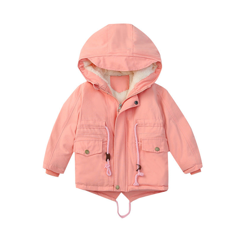 Girls' Puffer Hooded Jacket (19)