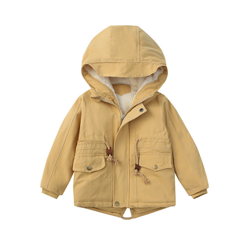 Girls' Puffer Hooded Jacket (19)