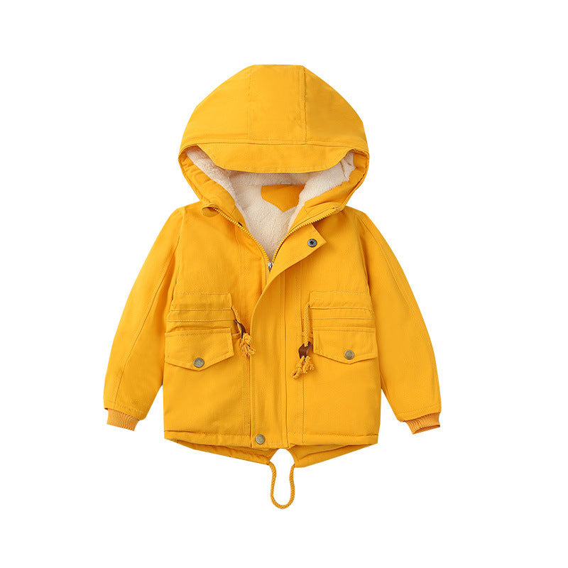 Girls' Puffer Hooded Jacket (19)