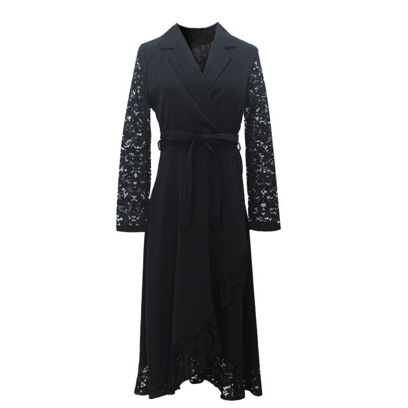 Plus Size Women's Denim Bodycon Dress (8)