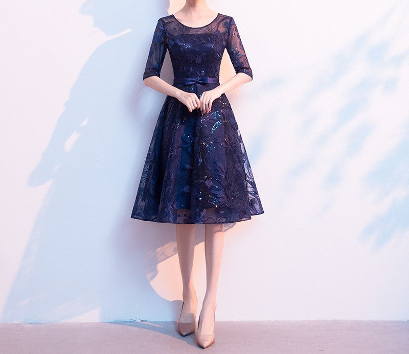 Elegant Sapphire – High-End Luxury Blue Evening Dress for Women | Sophisticated Banquet, Wedding & Everyday Glamour