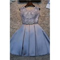 Women Fabulous Printed Pattern Round Neck Sleeveless Amazing Frock Dress