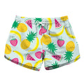 Women Casual Fruit Printed Drawstring Waist Summer Short