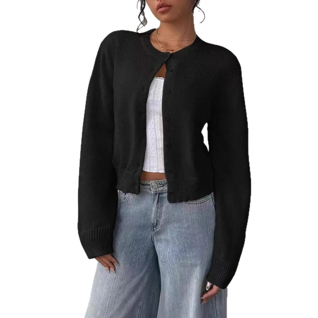 Women's Multi-Color Long-Sleeved Knitwear - Autumn/Winter Collection