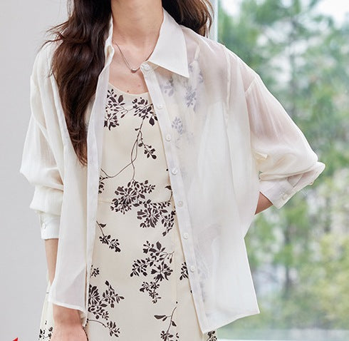 Women's New Summer Thin Shirt - Lightweight Sunscreen & Air-Conditioning Outerwear