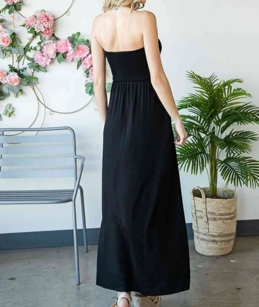 Women's Heimish Full Size Strapless Maxi Dress