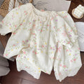 Summer Girls’ Floral Short-Sleeve Top with Matching Pants - RAC26JP5404BATS