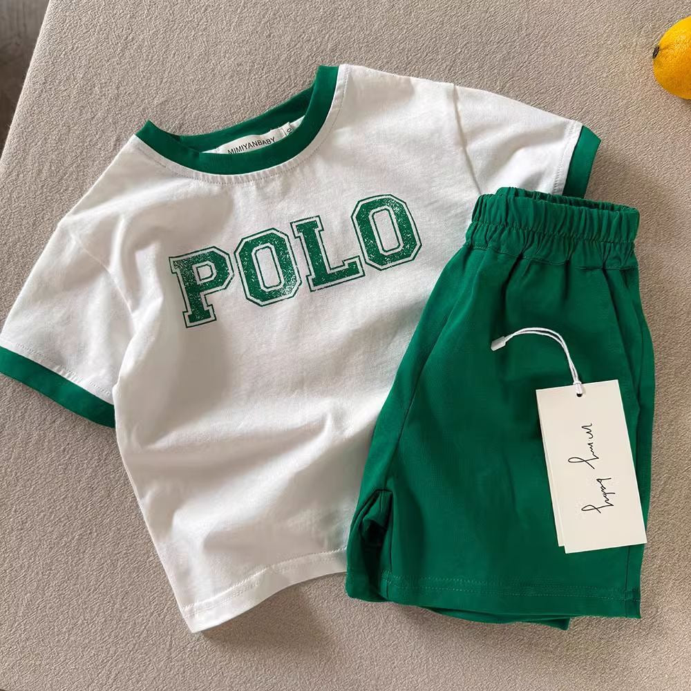 Summer Boys & Girls 2-Piece Outfit - RAC26JP5393BATS