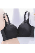 Women Three Hooks Non Wire C Cup Bra