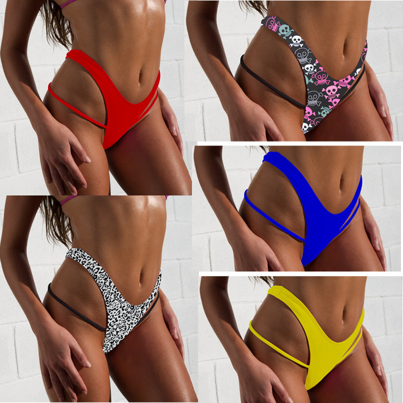 Multi-Color Bikini Swim Panties