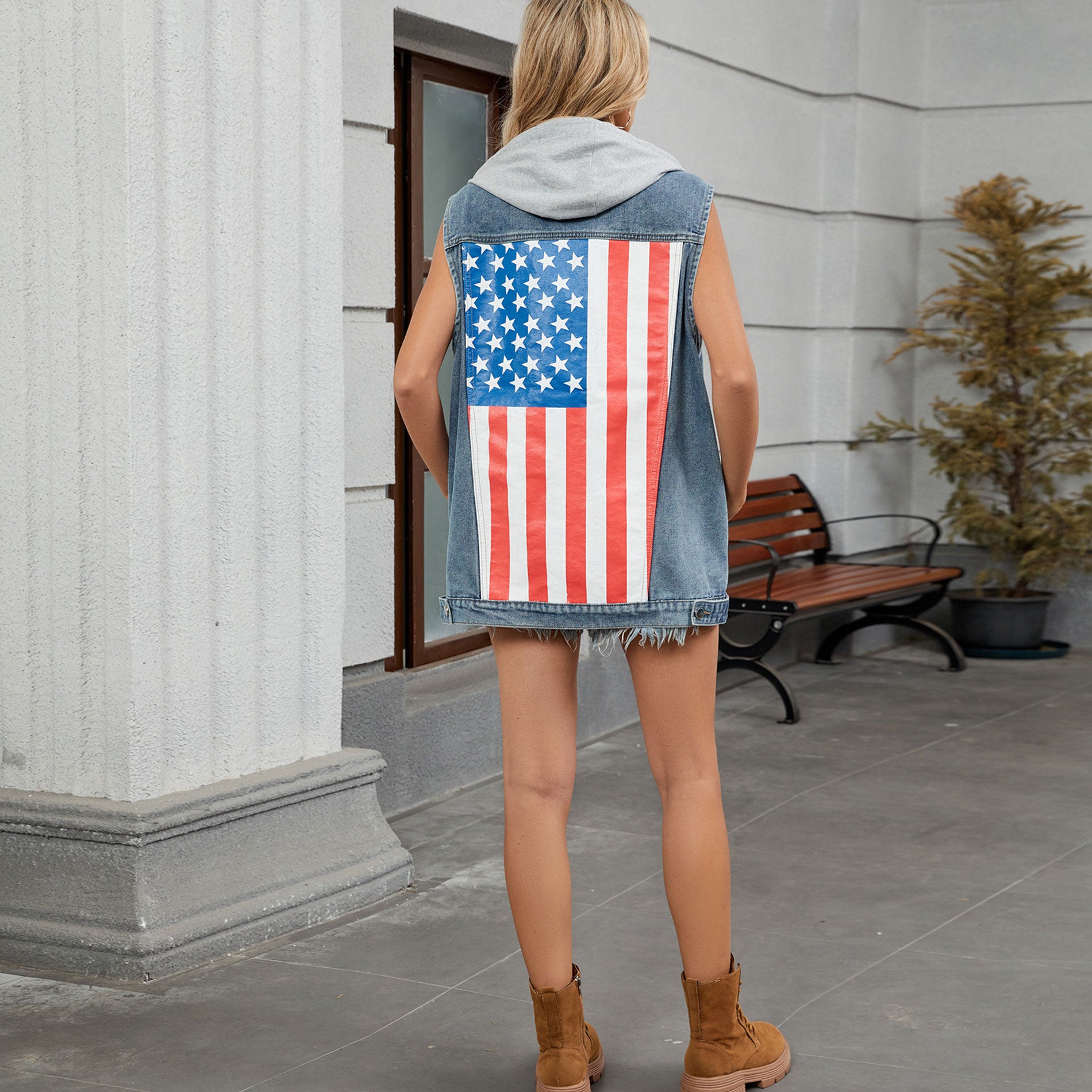 Women's Fashion Printed Vest - Sleeveless Waistcoat Top, Boho Casual Summer Tank