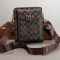 Elegant Structured Handbag with Top Handle and Detachable Shoulder Strap