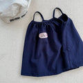 Girls Summer Letter Print Camisole Vest - RAC26JP5471BATT