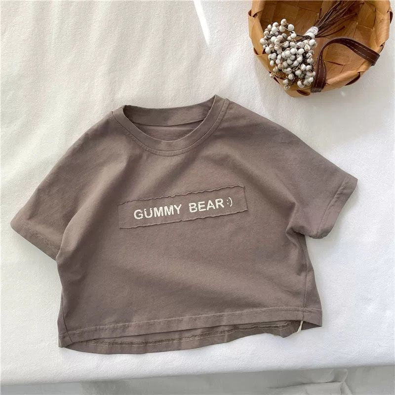 Boys & Girls Summer Short-Sleeve T-Shirt – Soft Casual Everyday Top for Kids - RAC26JP5507BATT