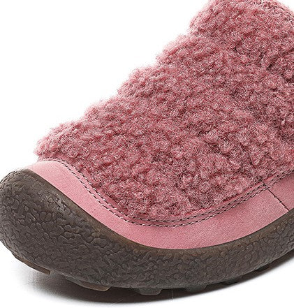 Cotton Slippers - Warm Autumn & Winter Baotou Plush Shoes