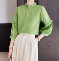 Women's Elegant Summer Shirt - New Fashion Lightweight Stylish Everyday Top
