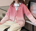 Gradient Knit Cardigan for Girls