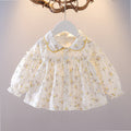 Girls Spring Floral Long Sleeve Shirt for Baby & Toddler | Soft Casual Flower Print Top - RAC26JP5487BATT