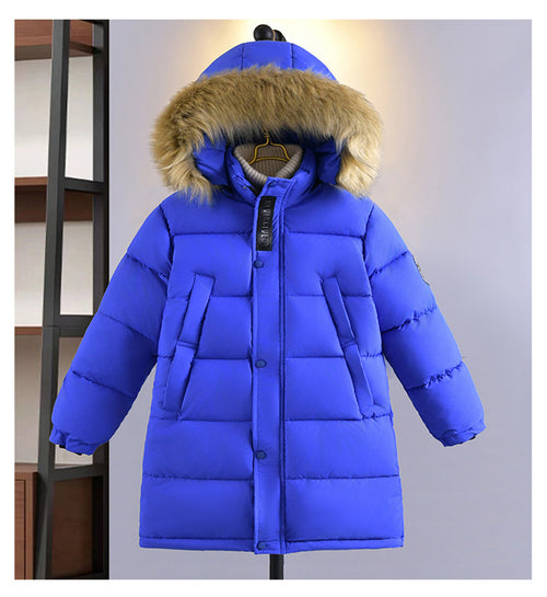 Children’s Winter Boys’ Cotton-Padded Coat - RAC25JP3244BOW
