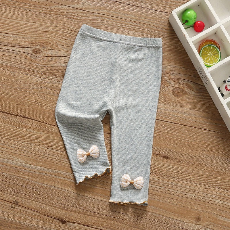 Girls’ Summer Leggings – Soft, Breathable & Adorable Baby and Toddler Everyday Wear - RAC26JP5408BATB