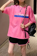 Kids Girls Short Sleeve Awesome Summer Two Piece Casual Outfit Set