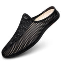 Mesh Half-Drag Toe Slippers
