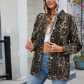 New Versatile Slim Retro Classic Loose Denim Jacket - Women's Casual Vintage Jean Top