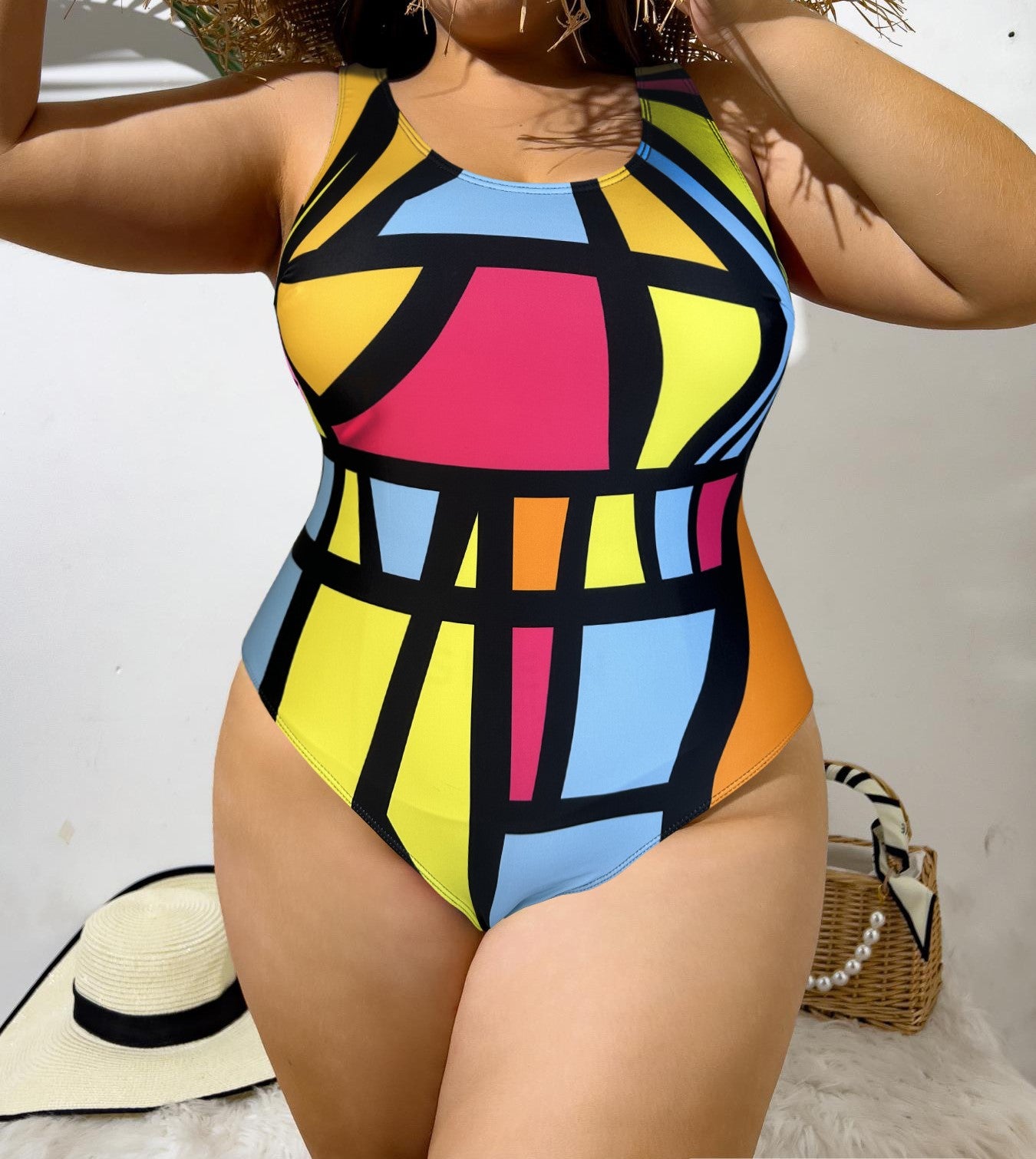 New Plus Size One-Piece Women's Swimsuit – Comfortable & Stylish Swimwear