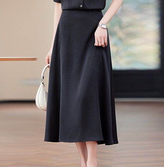Women’s High-Waist A-Line Umbrella Skirt Dress
