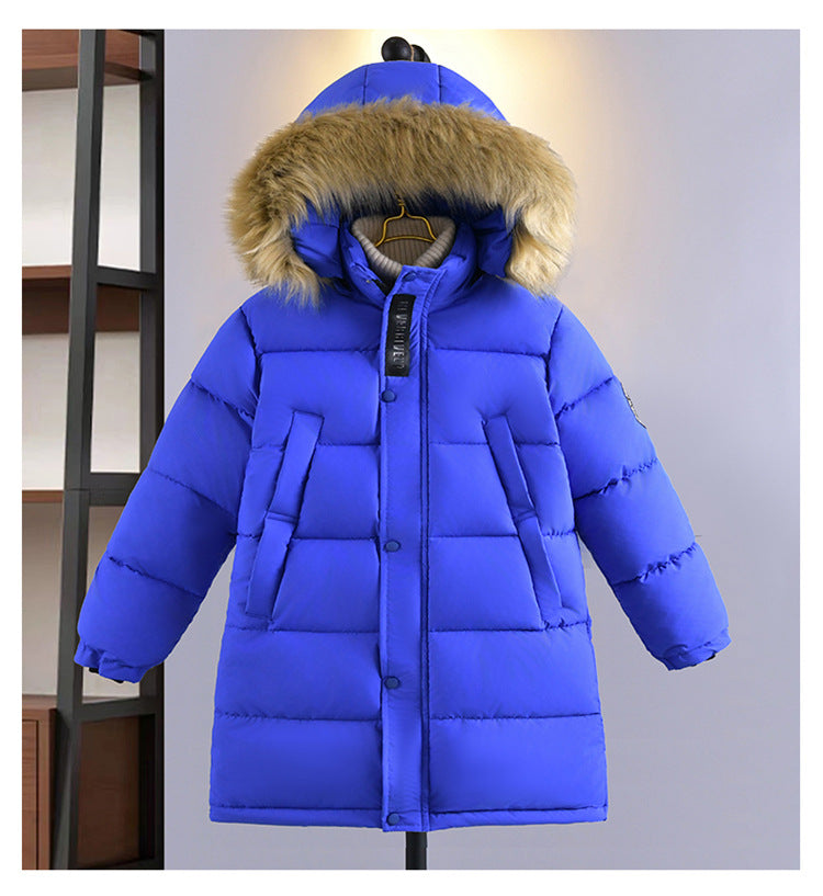 Children’s Winter Boys’ Cotton-Padded Coat - RAC25JP3244BOW