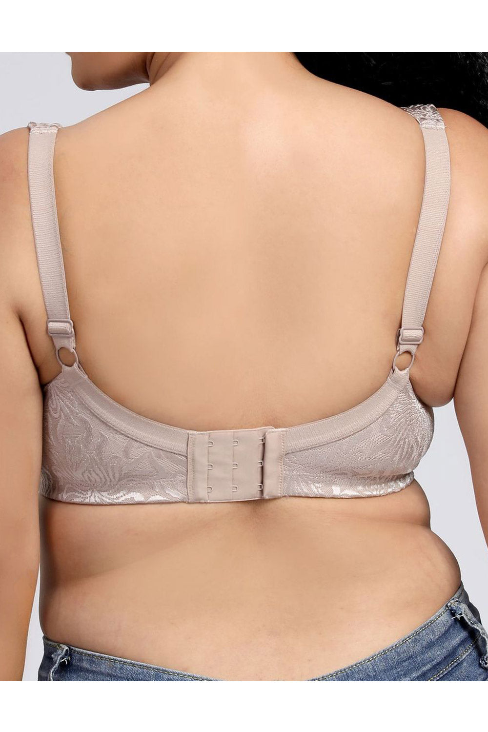 Women Minimizer Comfort Non Padded Wirefree Plus Size Bra