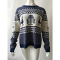 Women Christmas Theme Long Sleeve Sweater