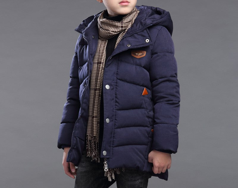 Boys' Puffer Hooded Jacket (5)