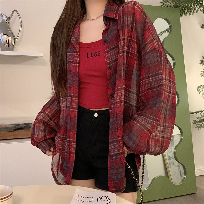 Women's Summer New Style Lazy-Fit Shirt Jacket Sun Protection Top
