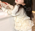 Princess Lace Knit Sweater for Girls