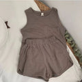 Summer Baby & Kids Striped Vest Top and Shorts Set - RAC26JP5396BATS