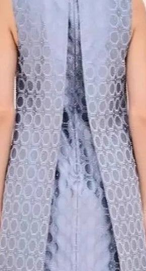Women's Fashion Printed Round Neck Sleeveless Dress
