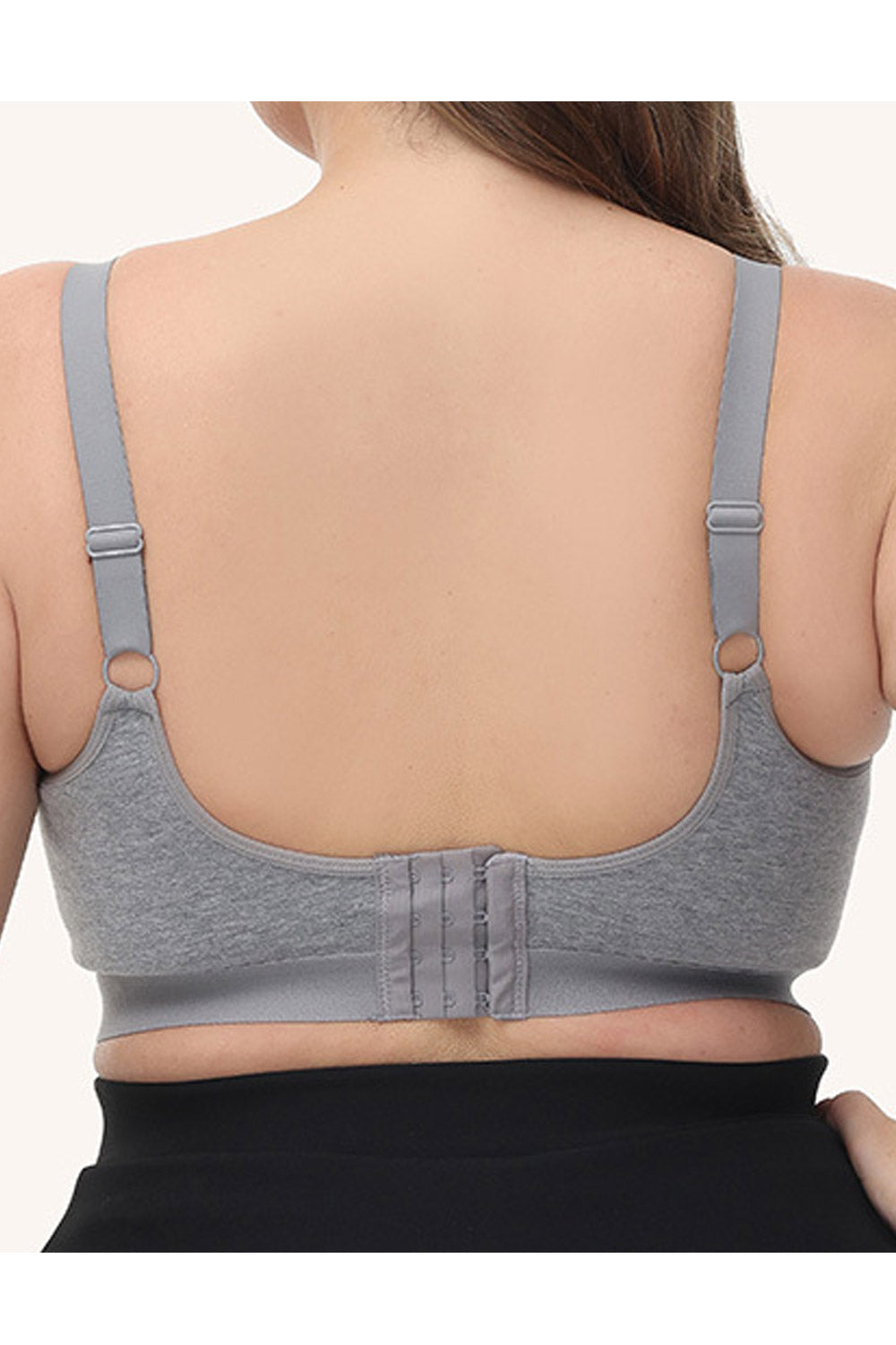 Women's Plus Seamless Full Coverage Minimizer Bra Thin Non-padded Push Bra