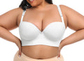 Women’s Adjustable Lift & Support Bra – Side Breast Control, Anti-Sagging Design, Full Coverage Push-Up,