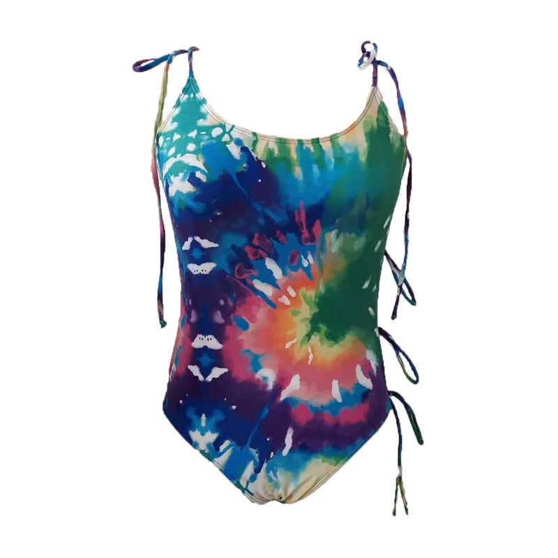 New Digital Print Plus Size Bikini Bodysuit for Women – Stylish & Comfortable Swimwear
