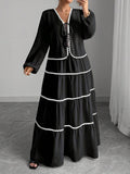 Women's Loose Pleated Cardigan and Skirt Two-Piece Set, Long Sleeve Open Front Top with Matching Flowy Skirt, Casual Everyday Ou