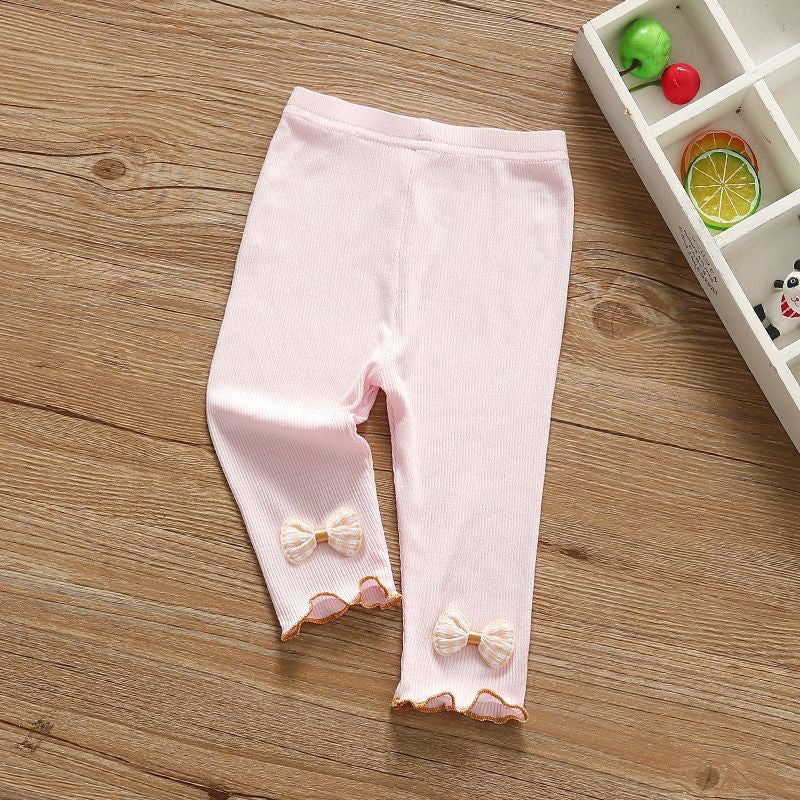 Girls’ Summer Leggings – Soft, Breathable & Adorable Baby and Toddler Everyday Wear - RAC26JP5408BATB