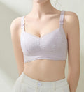 Tea Fiber Wireless Nursing Bra  Adjustable Lifting & Gathering Maternity Bra