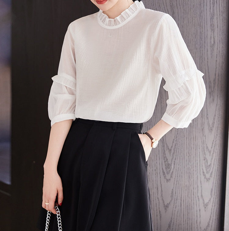 Women's Elegant Summer Shirt - New Fashion Lightweight Stylish Everyday Top