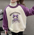 Warm Turtleneck Sweatshirt for Girls