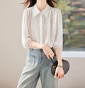 Women's Workwear Long Sleeve Top - New Spring & Autumn Office Essential