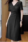 Women’s V-Neck Summer Goddess-Inspired A-Line Dress