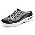 Spring & Autumn Women's Fly-Knit Slippers - Lightweight Casual Slip-On Shoes for Everyday Comfort