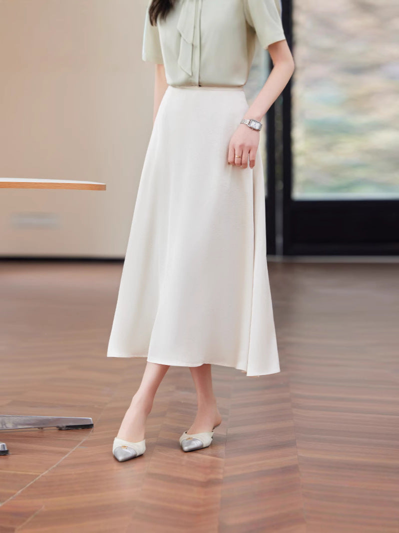 Women’s High-Waist A-Line Umbrella Skirt Dress