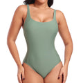 Women's One-Piece Binding Bikini Swimsuit with Adjustable Straps and Modern Fit
